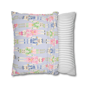 Grandmillenial Nutcracker Velvet Pillow Cover