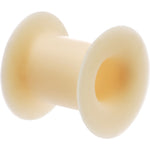 0G Flesh Color Silicone Tunnel