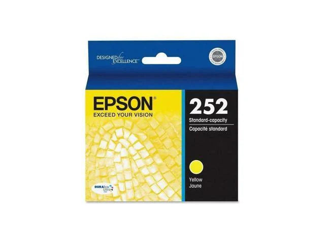 New, Pre-Owned - Epson 252 Yellow Ink Cartridge