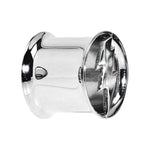 1/2 Stainless Steel Double Flare Lightning Bolt Tunnel