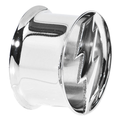 3/4 Stainless Steel Double Flare Lightning Bolt Tunnel