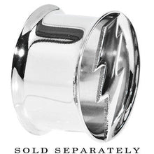 3/4 Stainless Steel Double Flare Lightning Bolt Tunnel