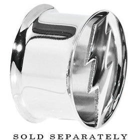 3/4 Stainless Steel Double Flare Lightning Bolt Tunnel