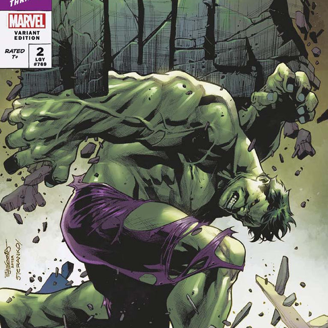 Hulk #2 Unknown Comics Stephen Segovia Exclusive Var (12/15/2021)