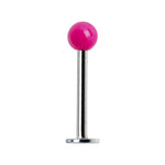 16G Pink Neon Labret Monroe