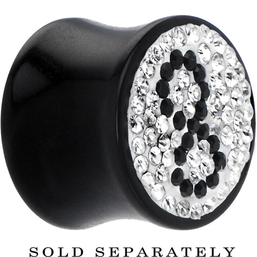 5/8G Crystal 8 Ball Saddle Plug