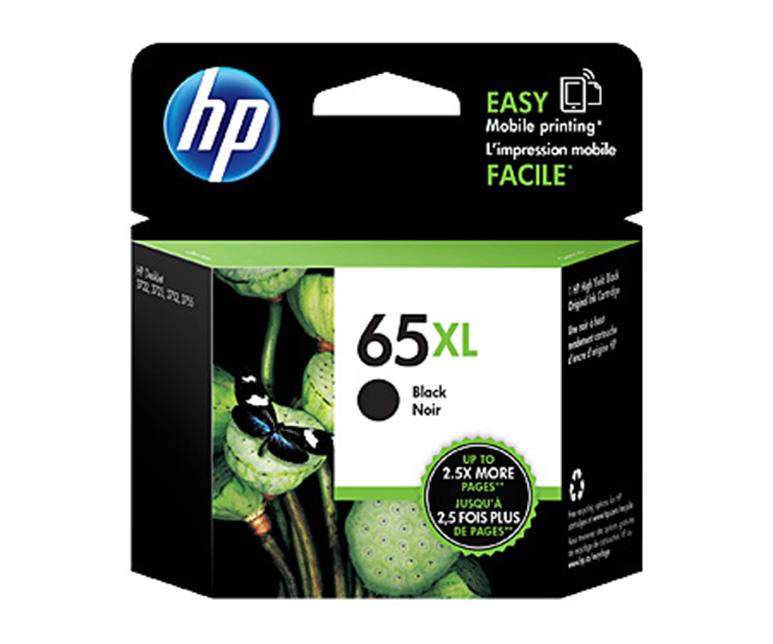New, Pre-Owned - HP 65XL (N9K04AN) Black Ink Cartridge