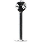 Black Crystal Ball Labret Monroe
