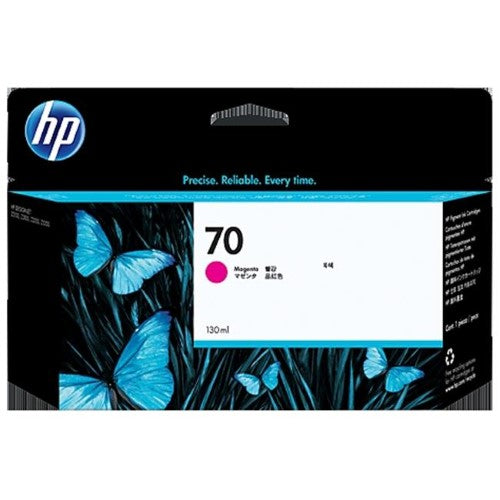 New, Pre-Owned - HP 70 130-ml (C9453A) Magenta Ink Cartridge