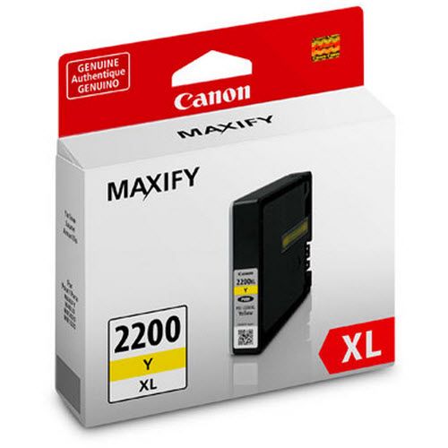 New, Pre-Owned - Canon PGI-2200XL Yellow Ink Cartridge