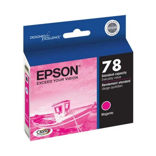New, Pre-Owned - Epson 78 (T078320) Magenta Ink Cartridge