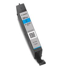 New, Pre-Owned - Canon 281XXL Super High Yield Cyan Ink Cartridge, 1980C001