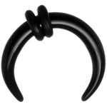 8G Black Acrylic UV Buffalo Taper
