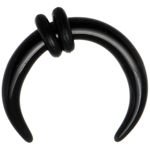 8G Black Acrylic UV Buffalo Taper