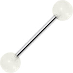 Glacier GLOW-n-DARK Barbell Tongue Ring