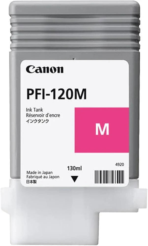 New, Pre-Owned - Canon PFI-120 Magenta High-Yield Ink Cartridge, 2887C001AA