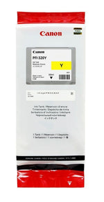 New, Pre-Owned -  PFI-320Y 300ml High-Yield Yellow Ink Cartridge, 2893C001AA