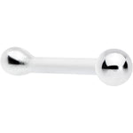 Sterling Silver 1.3mm Ball  Nose Bone
