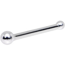 Sterling Silver 1.3mm Ball  Nose Bone