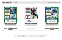 2023 Panini Contenders Football Mega Box (Teal Parallels)
