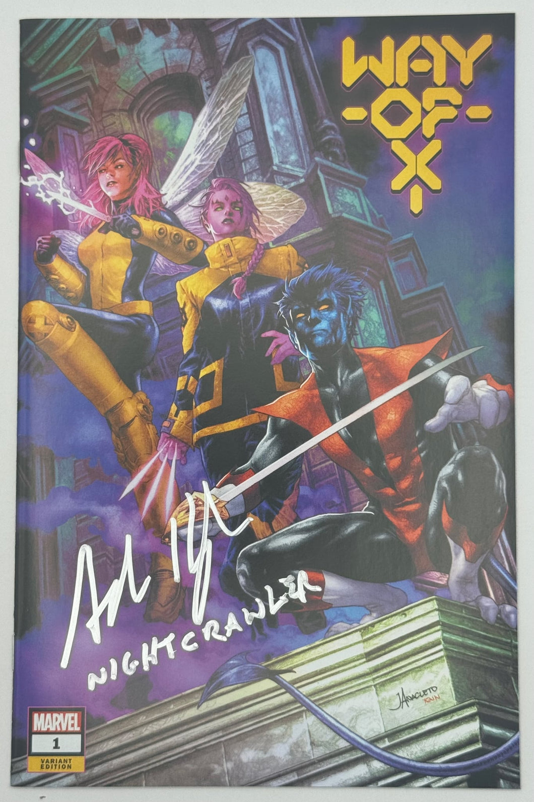 [Signed by Adrian Hough] Way Of X #1 Unknown Comics Jay Anacleto Exclusive Var [IN STOCK]
