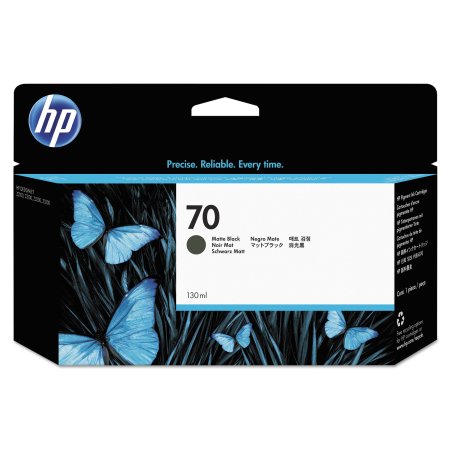 New, Pre-Owned - HP 70 130-ml (C9448A) Matte Black Ink Cartridge