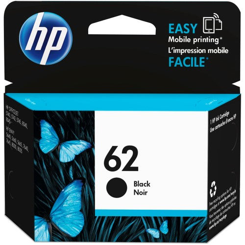 New, Pre-Owned - HP 62 (C2P04AN) Black Ink Cartridge