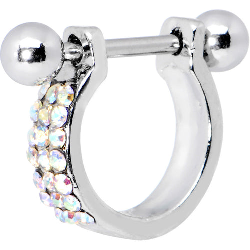 Aurora Gem Helix Cartilage Earring