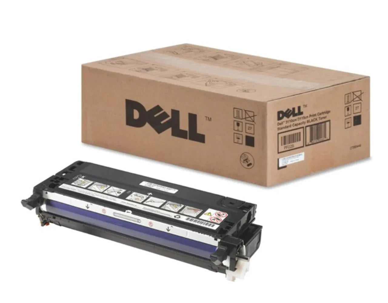 New, Pre-Owned - Dell 3110cn/3115cn Standard Yield Black Laser Toner Cartridge, PF028