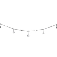 Clear Majestic Gem Teardrop Belly Chain
