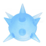 Light Blue Silicone Spikey Sphere Add On