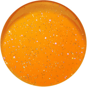26mm Orange Neon Glitter Saddle Plug