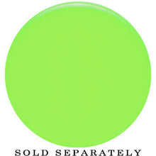 30mm Green Neon Glitter Saddle Plug