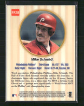 Mike Schmidt 1999 Bowman's Best #FR2B Franchise Favorites Autographs