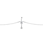 Clear Gem Floweret Flower Belly Chain