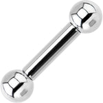 6G Straight Stainless Steel Barbell 5/8 8mm