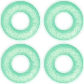8G Glow in the Dark O-Ring 4-Pack
