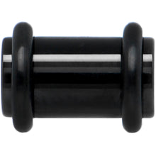 7mm Black Acrylic Plug Set