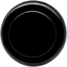 0G Black Acrylic Straight Plug Set