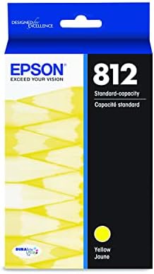 New, Pre-Owned - Epson 812 Yellow Standard Yield Ink Cartridge (T812420-S)