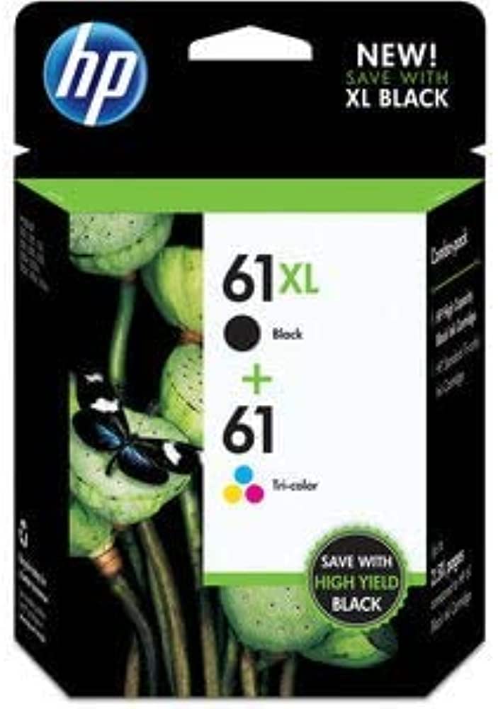 New, Pre-Owned - HP 61XL Black and 61 Color Ink Cartridge