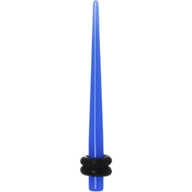 8G Light Blue Acrylic Taper