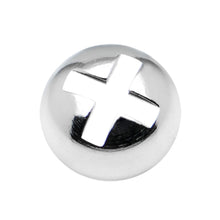 Surgical Steel 6mm Dermal Anchor Screw Top