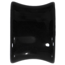 1/2 Black Acrylic Hollow Butterfly Saddle Plug