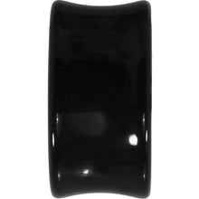 18mm Black Acrylic Hollow Butterfly Saddle Plug