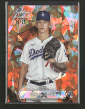 Bobby Miller 2023 Topps Chrome Update Sapphire Edition #SS-12 Orange #/25