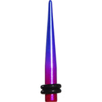 6G Blue Pink Fusion Acrylic Taper