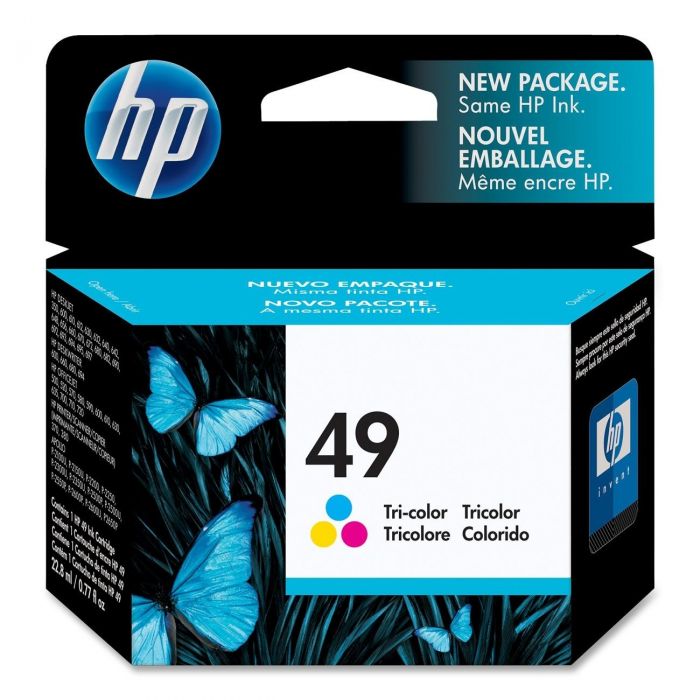 New, Pre-Owned - HP 49 (51649A) Color Ink Cartridge