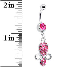 Pink Gem Benevolent Jeweled Belly Ring