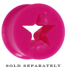 1/2 Purple Star Silicone Flexible Tunnel
